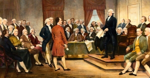 Founding-Fathers-painting-by-Junius-Brutus-Steams-1856